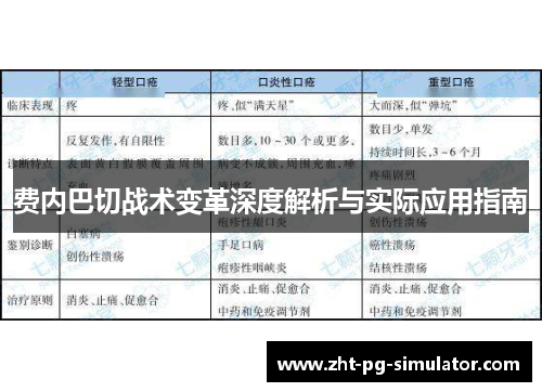 费内巴切战术变革深度解析与实际应用指南
