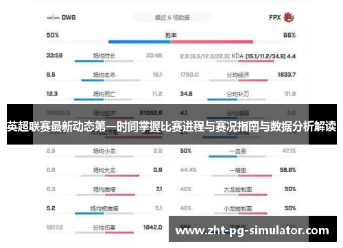 英超联赛最新动态第一时间掌握比赛进程与赛况指南与数据分析解读